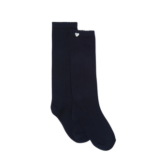 Navy Knee High Socks
