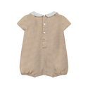 Sand Baby Linen Collar Romper