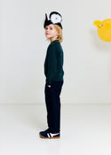 Green Mir Yan Long Sleeve Polo