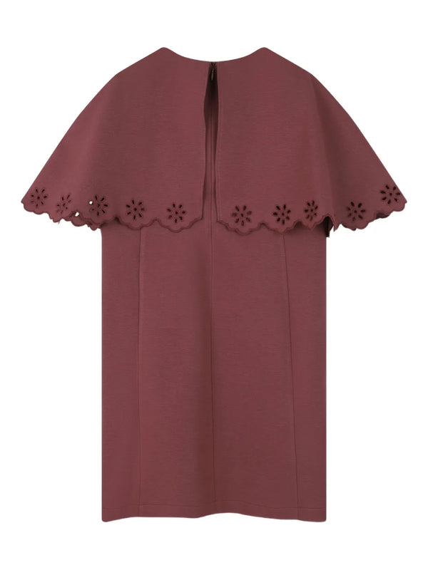 Woodrose Milano Cape Dress