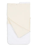 White and Cream Balmain Logo Bunting