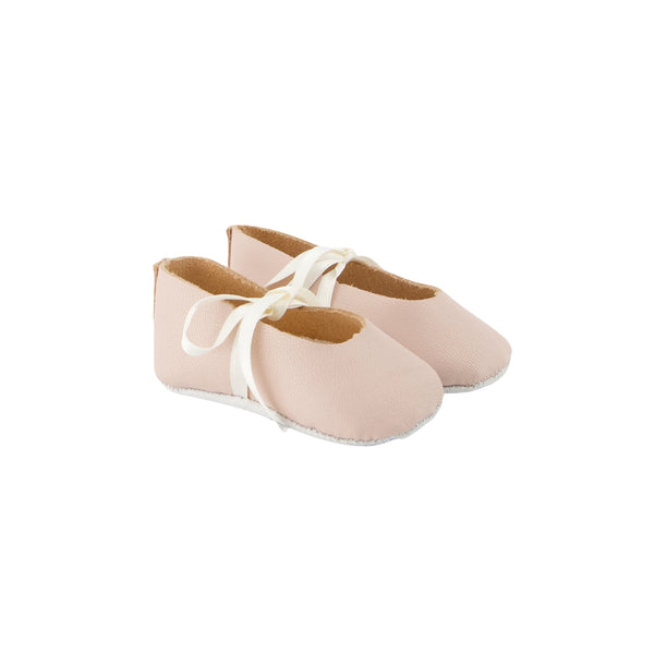 Pink Baby Leather Shoe