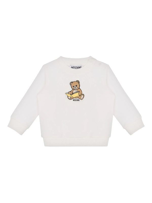 Cloud Reading Bear Crewneck