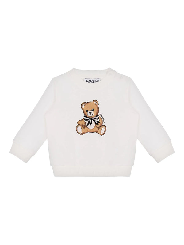 Cloud Baby Bear Bow Crewneck