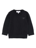 Navy Baby Essential Crewneck Sweater