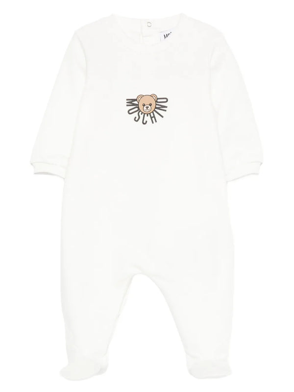 Cloud Bear Logo Footie with Gift Box
