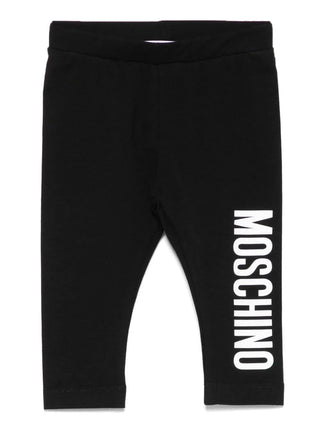 Black Classic Moschino Leggings