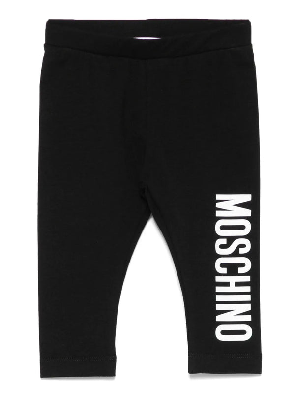 Black Classic Moschino Leggings