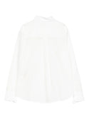 White Button Down with Pocket Shirt