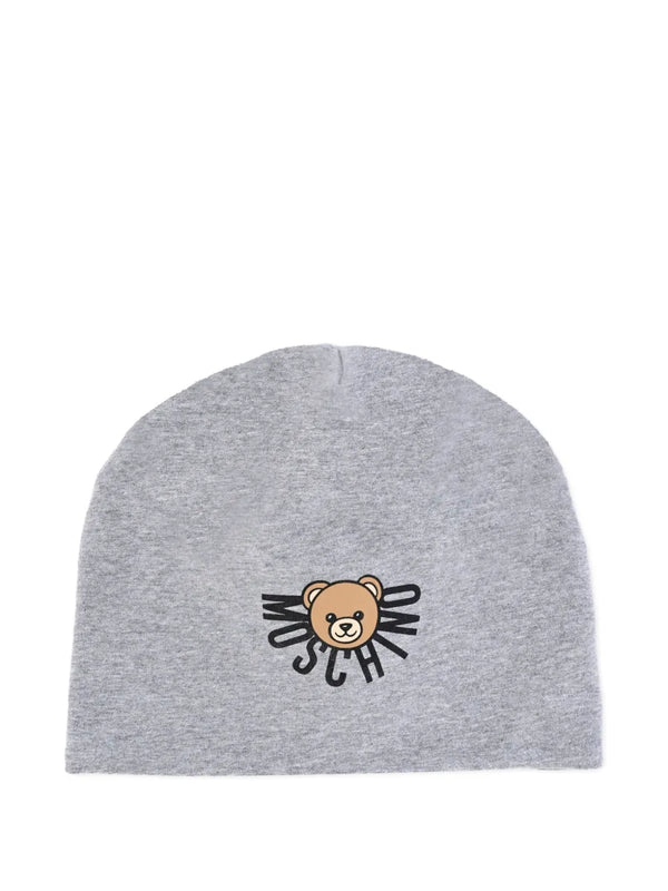 Light Grey Bear Logo Hat