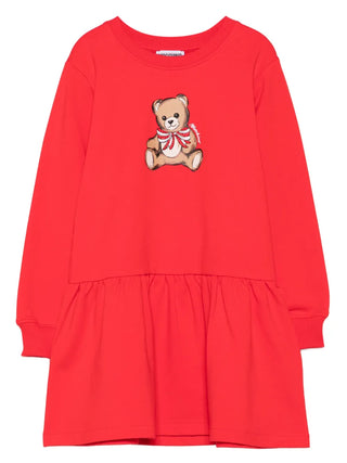 Red Baby Bear Bow Dress
