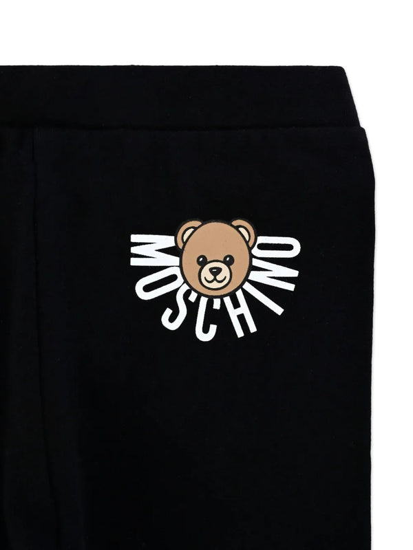Black Bear Logo Leggings