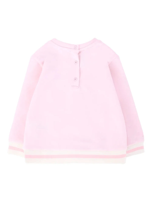 Pink Baby FF Bear Crewneck
