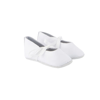 White Baby Leather Shoe