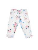 White Baby Fairytale Floral Legging