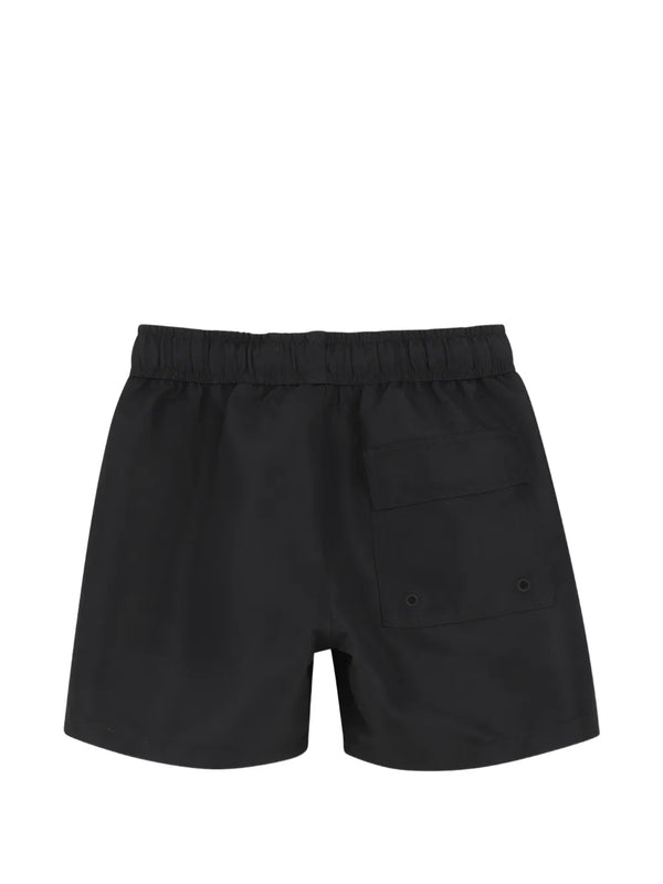 Black Givenchy Logo Swim Trunk