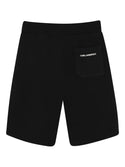 Black Karl Cotton Bermuda Short