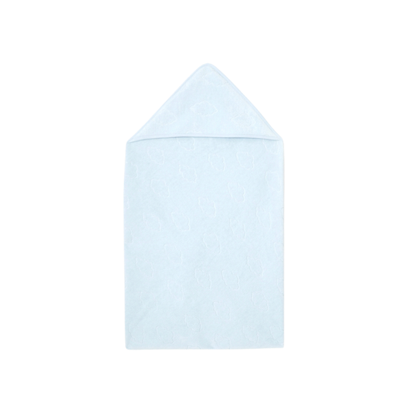 Blue Clouds Baby Bath Towel