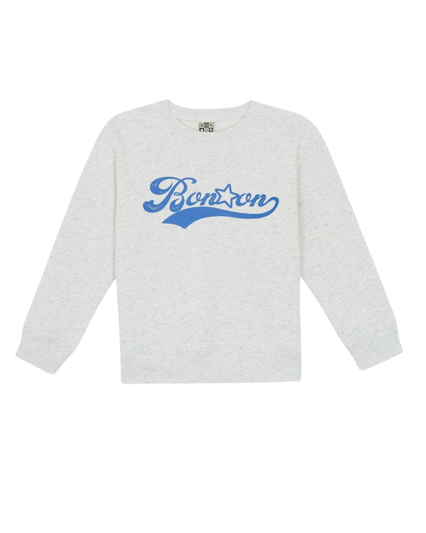 Heather Grey Bonton Crewneck