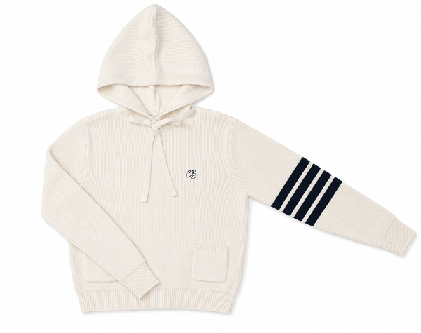 Teen Tan Hooded Sweater