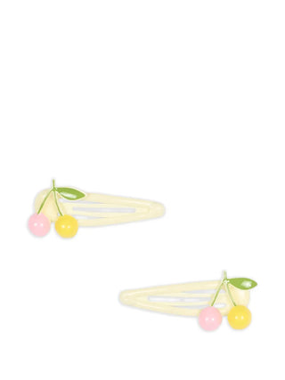 Pink Felisa Cherry Barrette