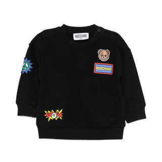 Black Baby Patch Crewneck