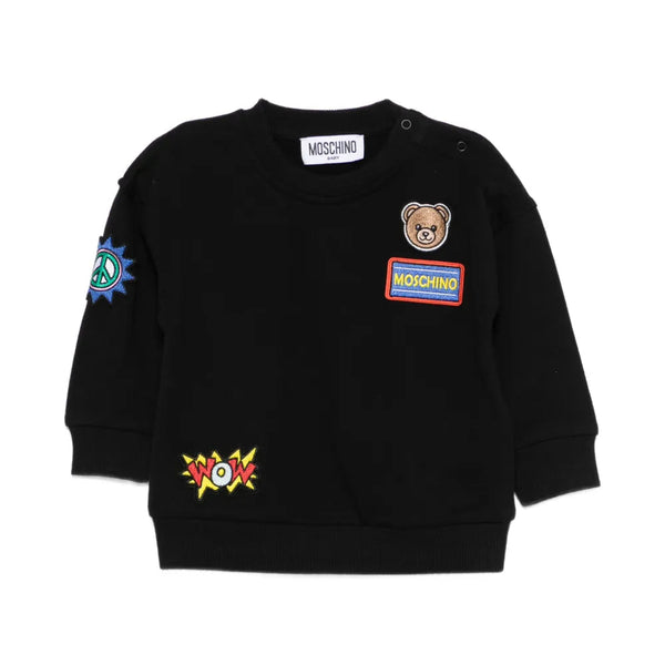 Black Baby Patch Crewneck