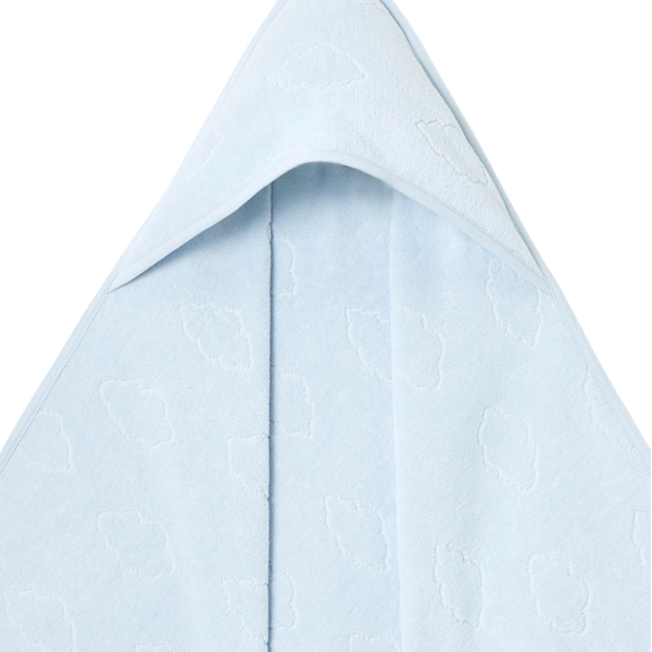 Blue Clouds Baby Bath Towel