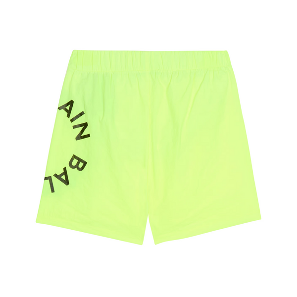 Neon Yellow Swim Shorts