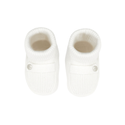 White Simeon Knit Booties