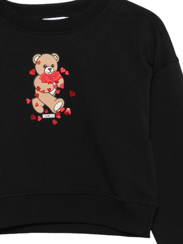Black Bear Hearts Crewneck