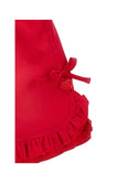 Red Baby Ruffle Short