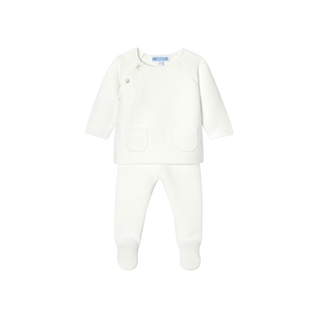 White Neige Knit Ensemble