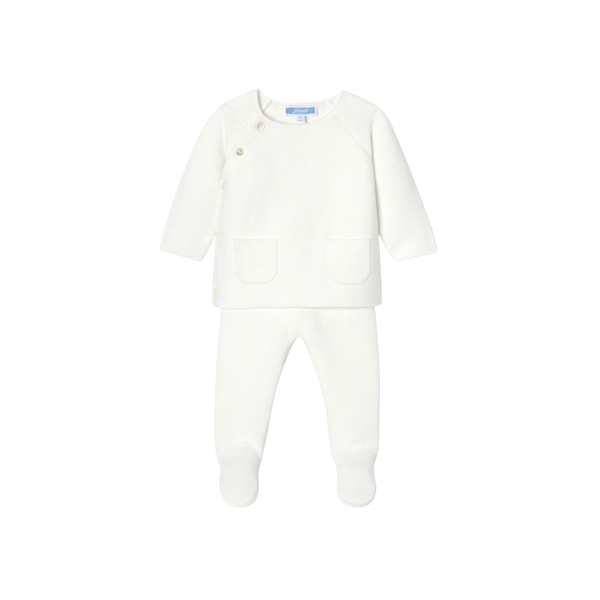 White Neige Knit Ensemble