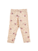 Leopard Rose Print Legging