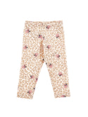 Leopard Rose Print Legging