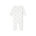 White Lazare Teddy Footie
