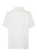 White Band Logo Polo Shirt