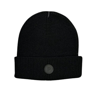 Black Knit Winter Hat