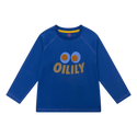 Royal Blue Oilily Eyes Long Sleeve Tee