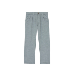 Gray Flannel Pocket Pants