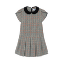 Chestnut Brown Plaid Dress