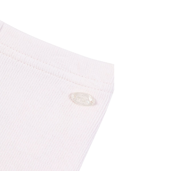 Light Pink Baby Ruffle Trim Leggings
