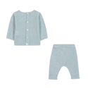 Heather Blue  Knit Ensemble