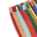 Multicolor Striped Flared Leggings