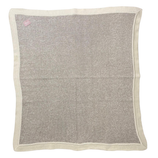 Oat with Butter Trim Blanket