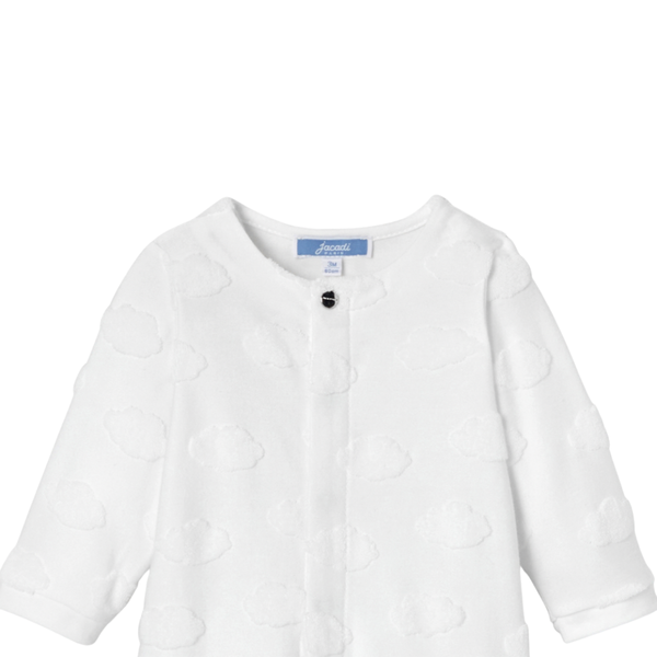 White Eveil Cloud Footie