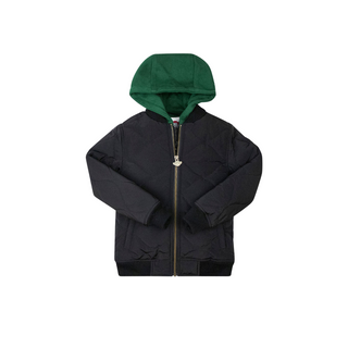 Black BX Hooded Bomber