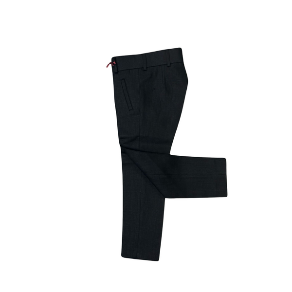 Black Linen Dress Pants | The Red Balloon Black Linen Dress Pants | The Red Balloon