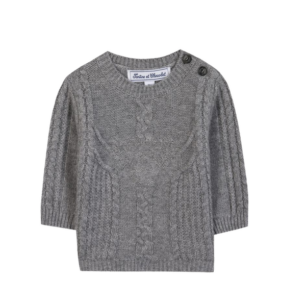 Gray Baby TC Sweater